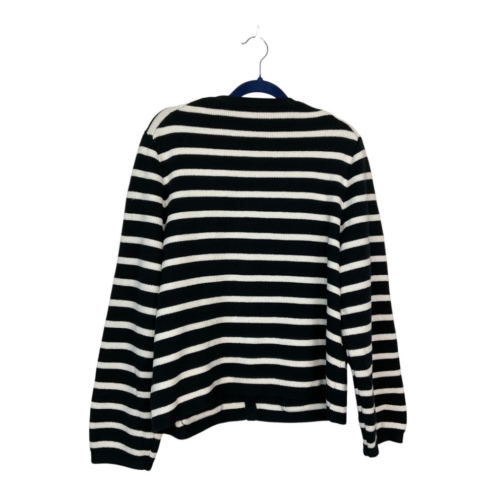 J. Crew Emilie‎ Sweater Lady Jacket in Stripe - Picture 4 of 10